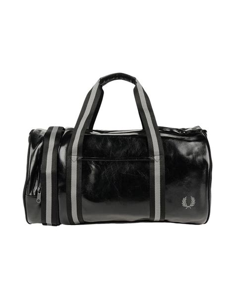 fred perry girls travel duffels